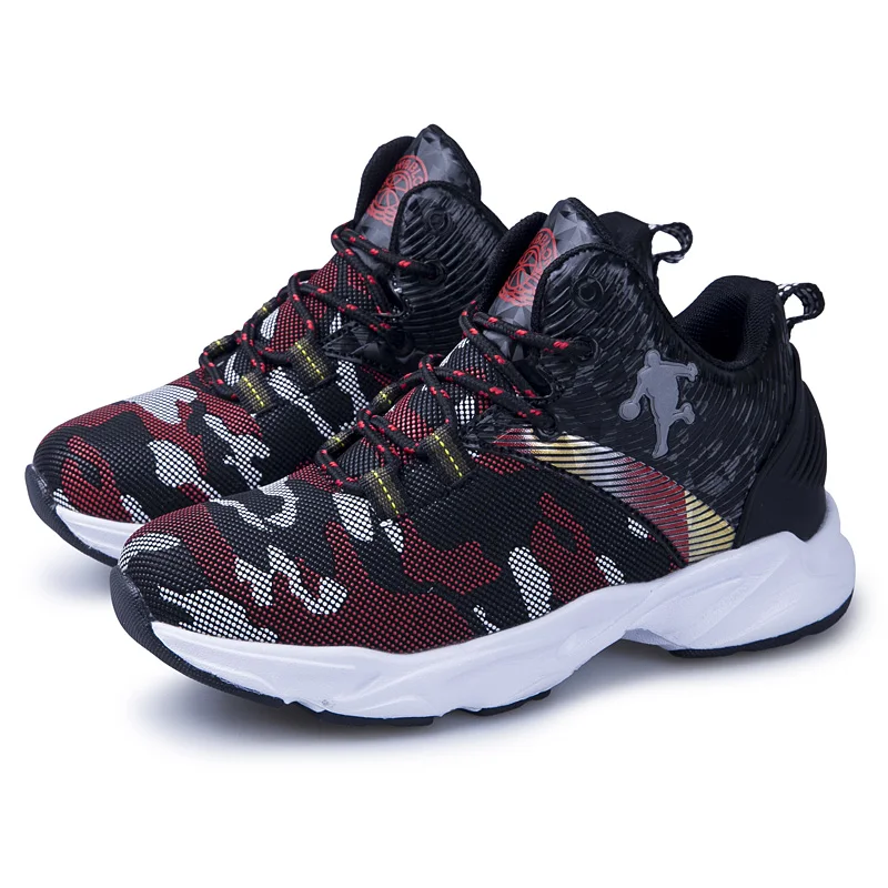 Баскетбольная обувь Jordan с высоким берцем Новинка 2020 года Нескользящая дышащая