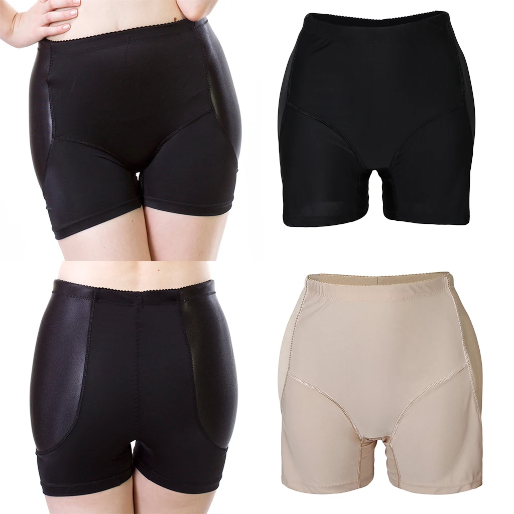 

Womens Padded Butt Hip Enhancer Panties Fake Butt Props Pants Shapewear