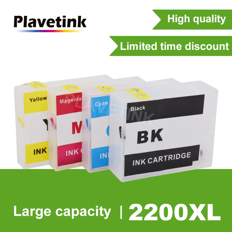 Картридж Plavetink PGI-2200 XL для принтера Canon PGI 2200 XL, картриджи для принтера MAXIFY IB4020 iB4120 MB5020 MB5120