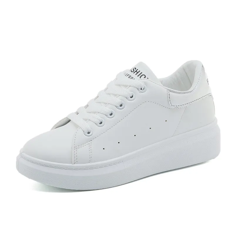 Кеды женские с вулканизированной подошвой холщовые кроссовки платформа белые