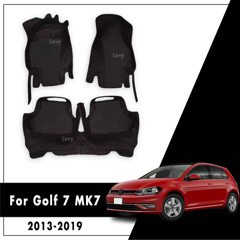 Автомобильные коврики для гольфа 7 MK7 2013 2014 2015 2016 2017 2018 2019 на заказ ковры