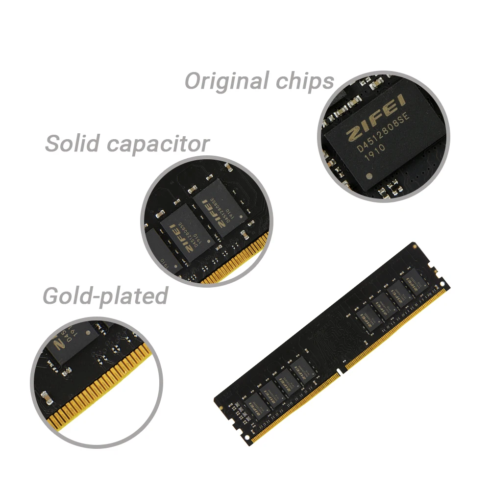 DDR4 RAM 8GB 2666MHZ/2400MHZ/2133MHZ 1 2 v 288Pin настольный компьютер память UDIMM NON ECC Intel/AMD поддержка