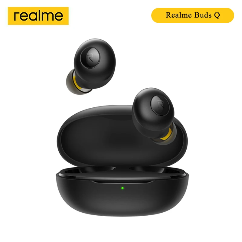 Наушники-вкладыши Realme Buds Q Q2 TWS Bluetooth-наушники Беспроводные водонепроницаемые