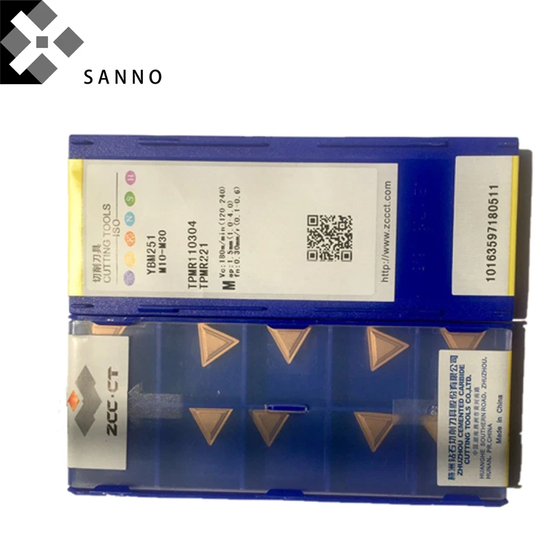 TPMR110304 YBC351 YBC251 YBC151 TPMR160308/220412/090204 cnc фрезирования токарный станок для резки лезвия