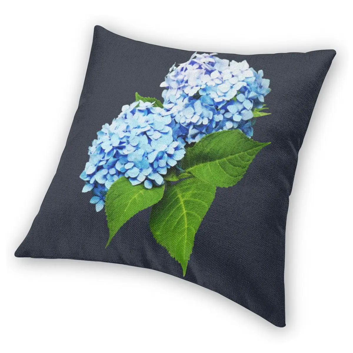 Диванные подушки Чехол гортензии Голубая Гортензия профиль Диван декоративные