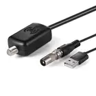 Комнатный цифровой усилитель сигнала тюнер DVB-T2  ISDBT  ATSC HD тв антенна антенный усилитель