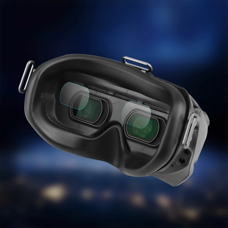 

Protective Film For FPV Combo Flight Glasses V2 Tempered Glass Film Anti-scratch Lens Case Screen Protector Accessories