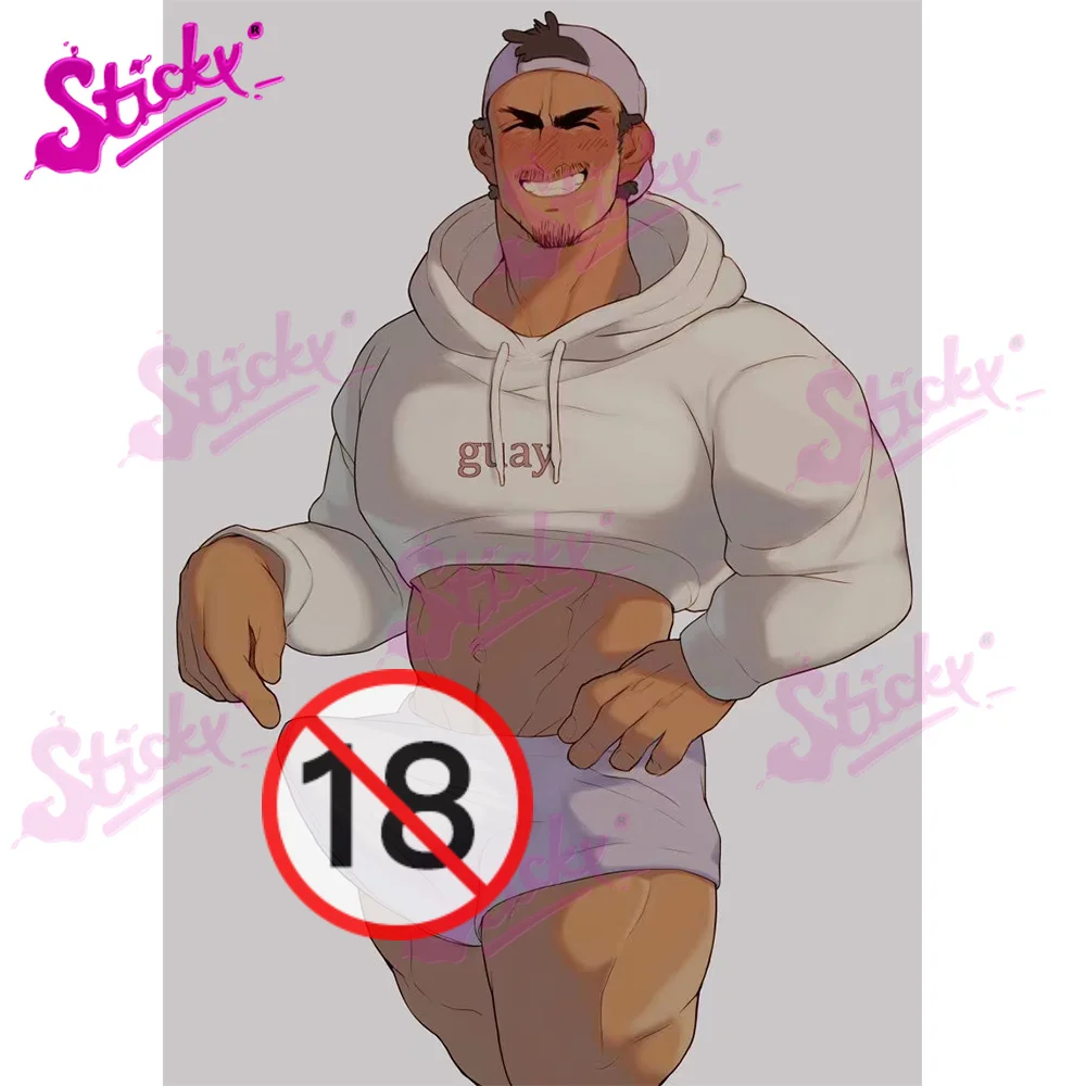 Наклейка на автомобиль только мускулы 18 + дюймов | Автомобили и мотоциклы