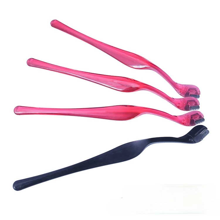 

10pcs Mini eyebrow trimming knife stainless steel eyebrow trimming tool mesh blade shaving knife beauty