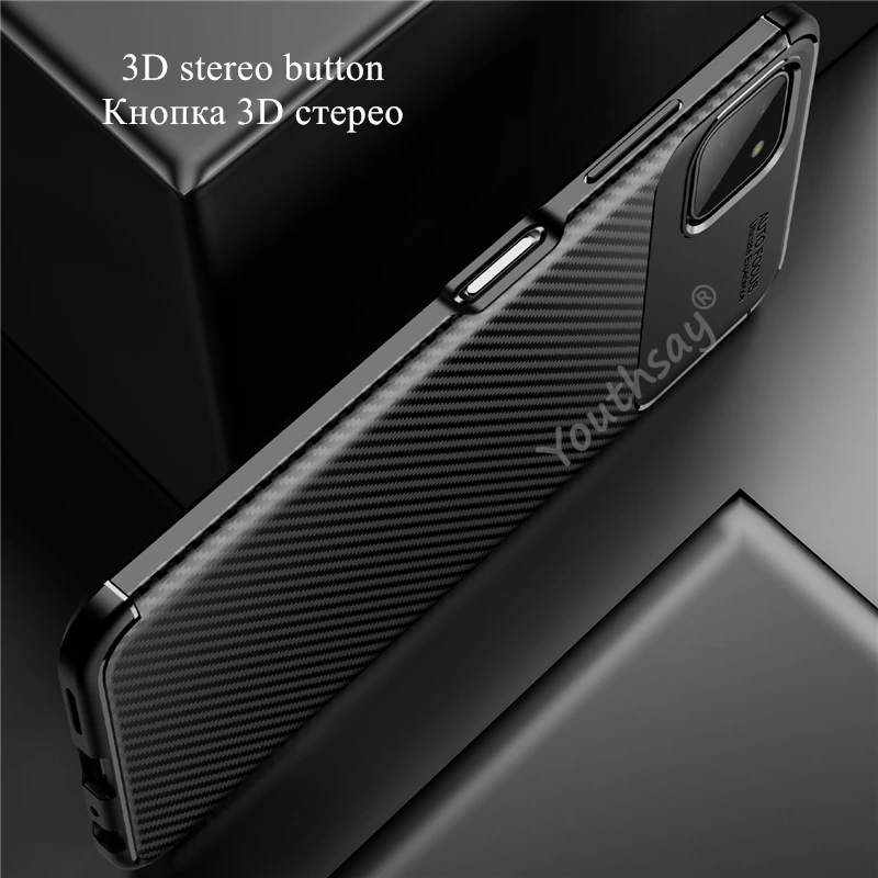 for samsung galaxy a22 case for samsung a22 cover rubber carbon silicone fundas protective soft case for samsung galaxy a22 5g free global shipping