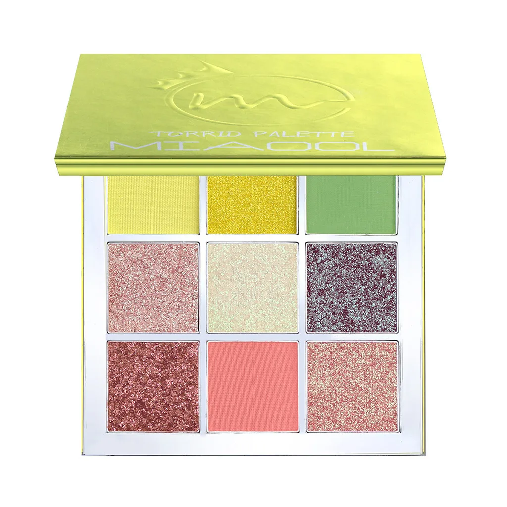 Красота глазурованная макияж тени для век палитра макияжа Кисти диск пустыня