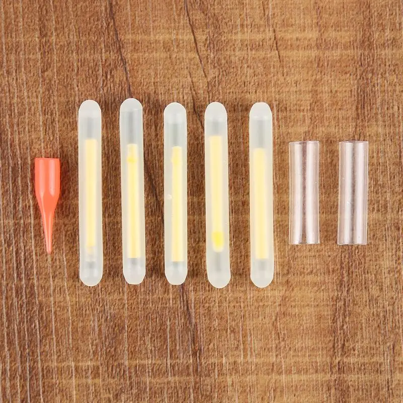 Поплавок для рыбалки 50 шт./лот светящаяся Люминесцентная палочка поплавок ночной