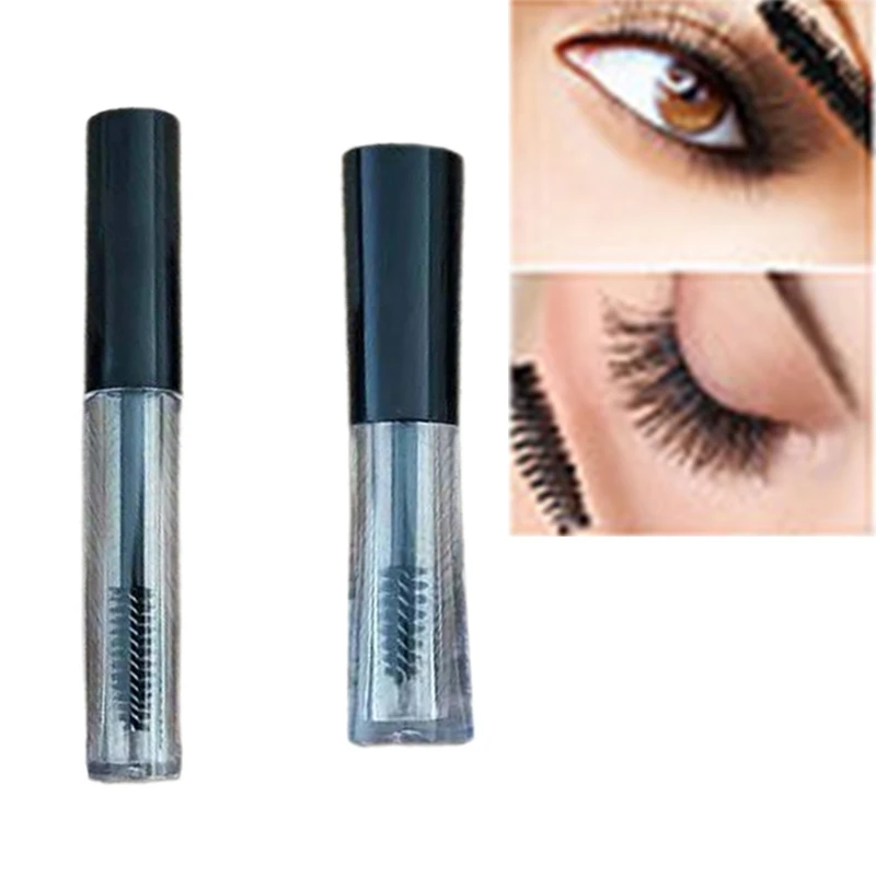 5 шт. прозрачная пластиковая пустая тушь бутылка для блеска губ многоразовый крем