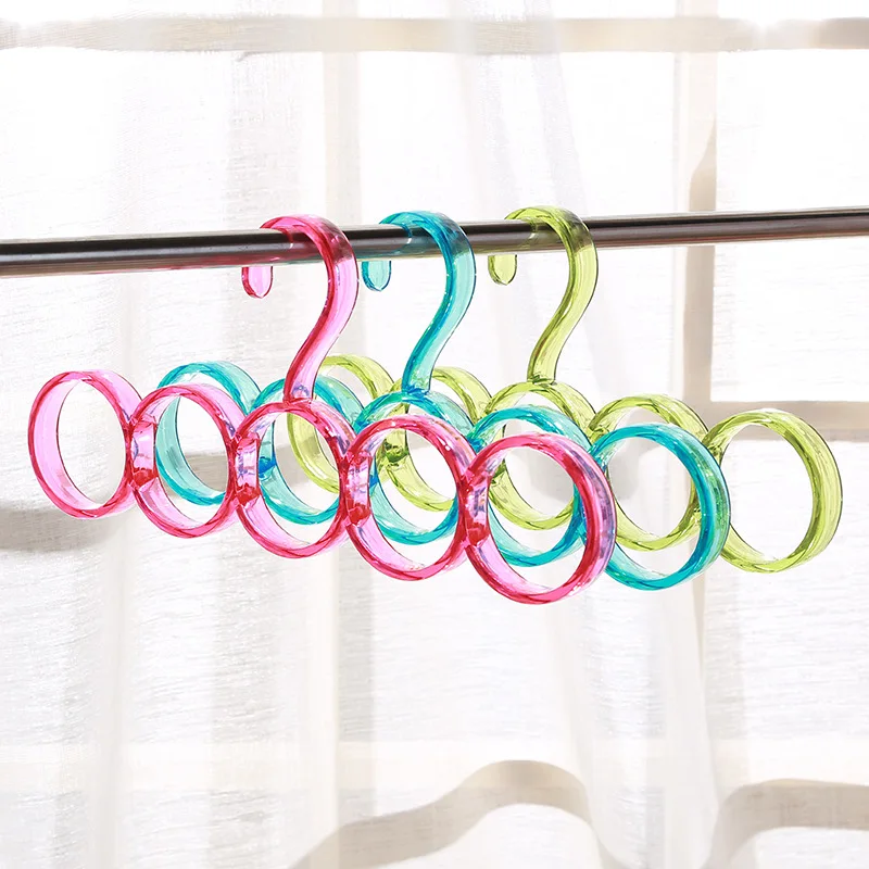 Крючок-вешалка для шарфов 5 колец | Дом и сад