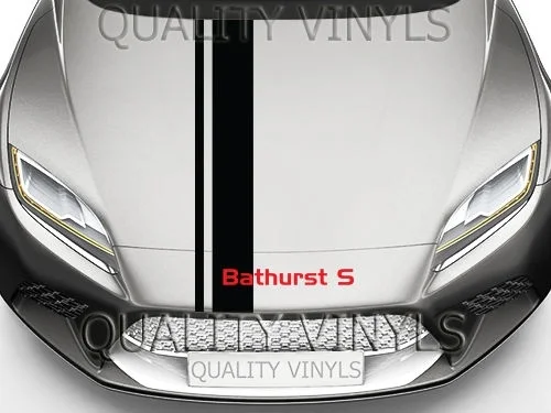 

Для VAUXHALL BATHURST S HOOD RACING Stripe GRAPHIC DECAL ASTRA CORSA NOVA