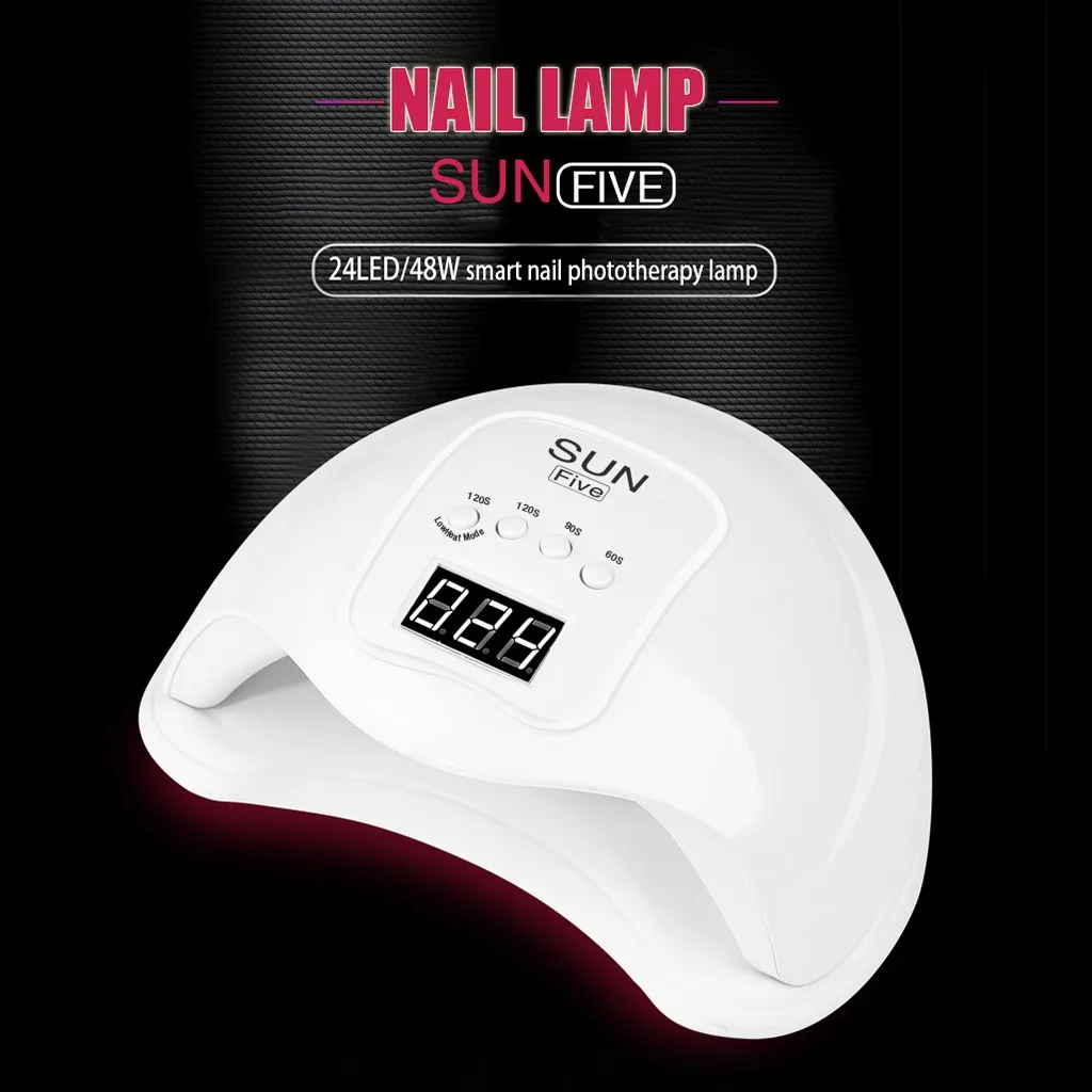 УФ лампа для сушки гель лака ногтей 48 Вт|Сушилки ногтей| |