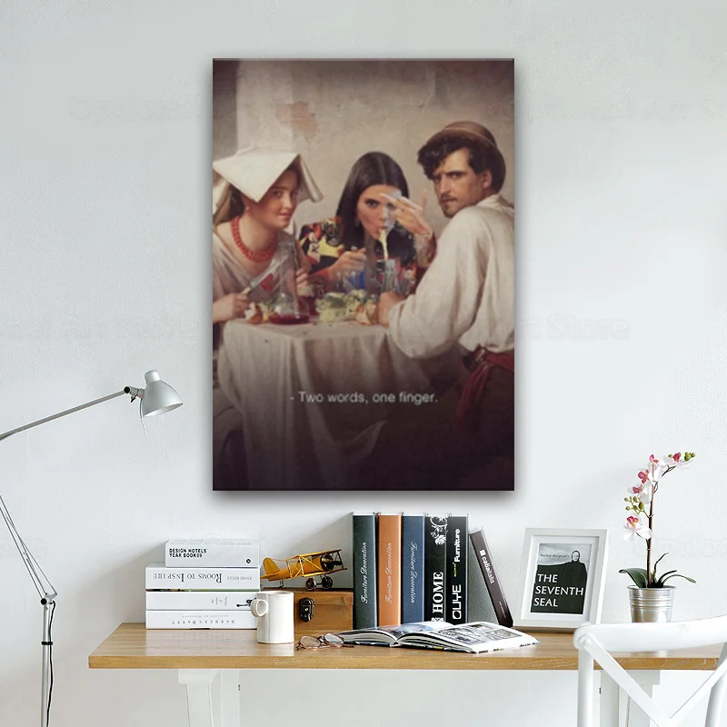 Настенная картина Кендалл Дженнер романтизм холст украшение плакаты принты для