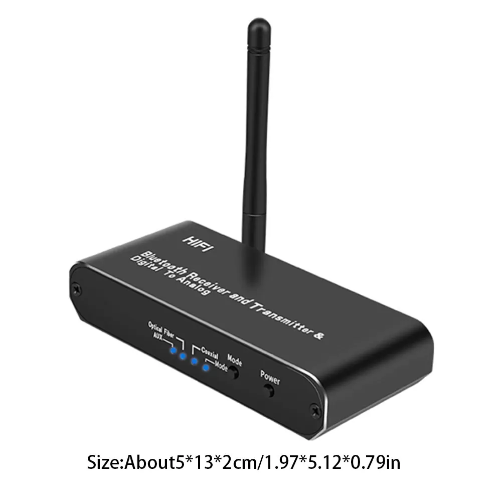 

Professional 3.5Mm Jack Adapter Wireless Audio Adapter Ontvanger Digitale Audio Analoog Converter Bluetooth Zender Optische Rca
