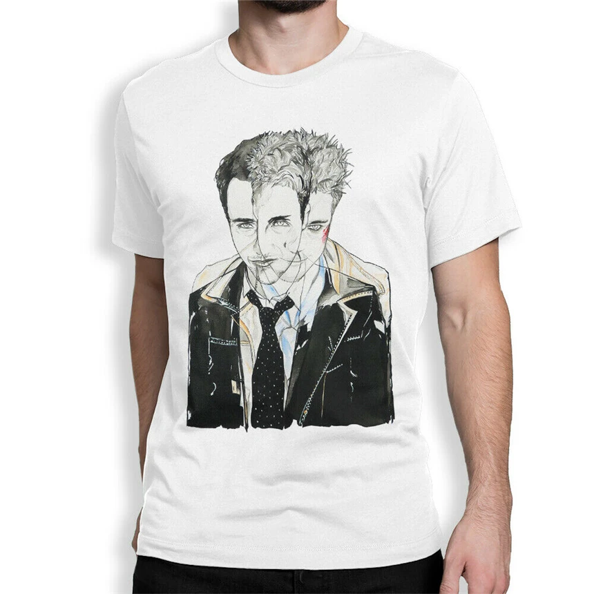 Fight Club Тайлер Дерден выбор персонажа игра футболка 9129 винтажная графическая