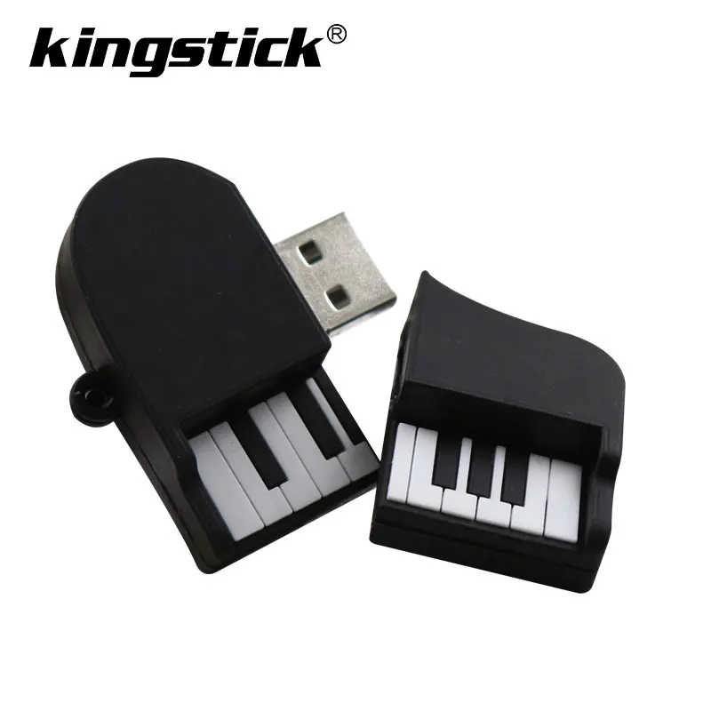 Новейший USB флеш-накопитель piano 32 Гб 64 Гб 128 ГБ модный музыкальный Флешка аккордеон накопитель 4 ГБ 8 ГБ 16 ГБ запоминающий usb-флэш-накопитель