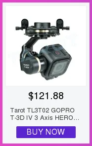 Таро GOPRO T-3D Характеристическая вязкость полимера металла 3-осевой бесщеточный шарнирный замок для экшн-Камеры GoPro Hero 4 Session TL3T02