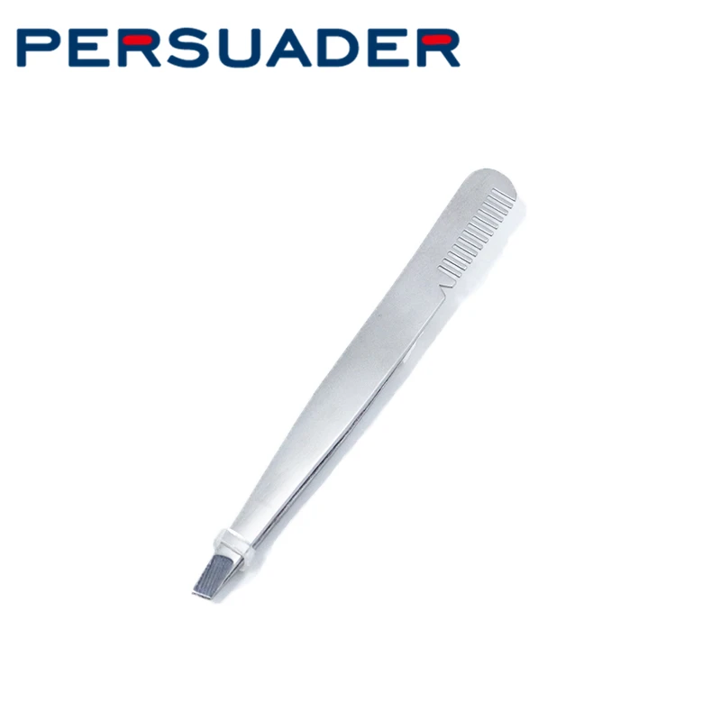

Persuader new hot fly tying tools incline nose forceps with stainless steel hair pettine comb for tidying long hair streamers