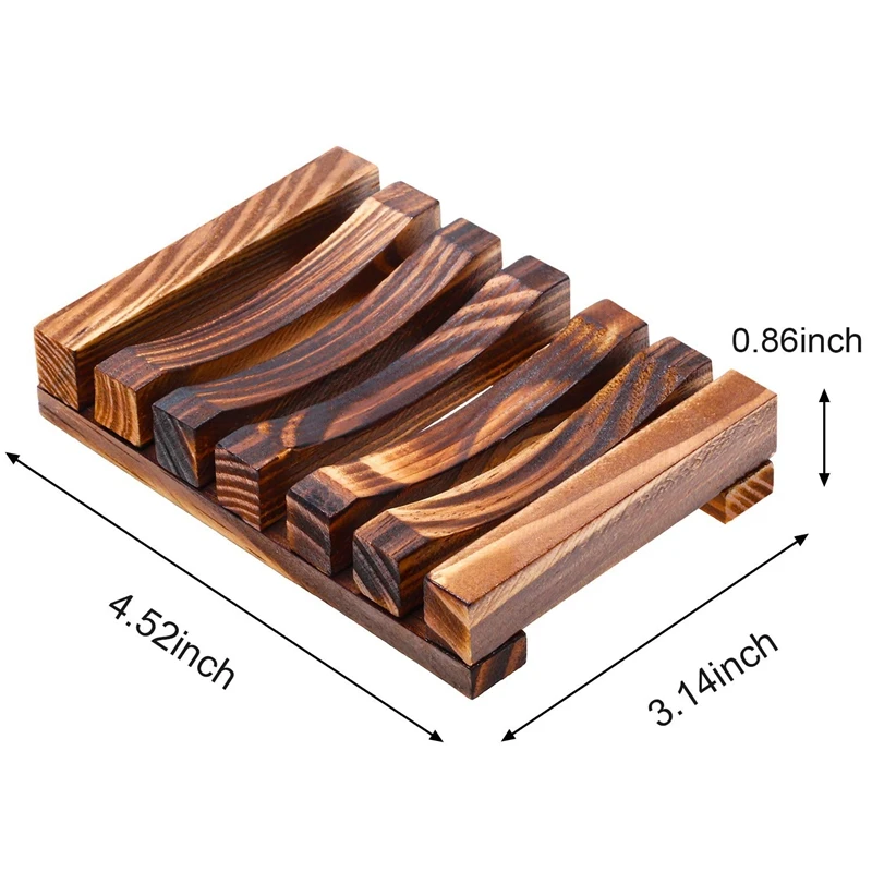 Ванная комната деревянный чехол для мыла держатель дома ручной работы