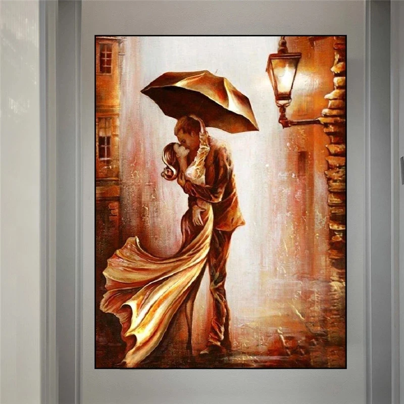 

Movie Wonderful Romantic Love Couple Canvas Painting Home Interesting Art Canvas on Wall Art Picture Living Room Decoration