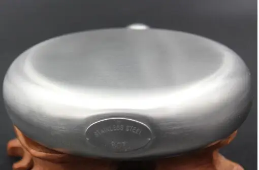 8oz 5 унций/8 унций круглая нержавеющая тазобедренная колба карманная русская Бутылка для виски - Цвет: 8oz