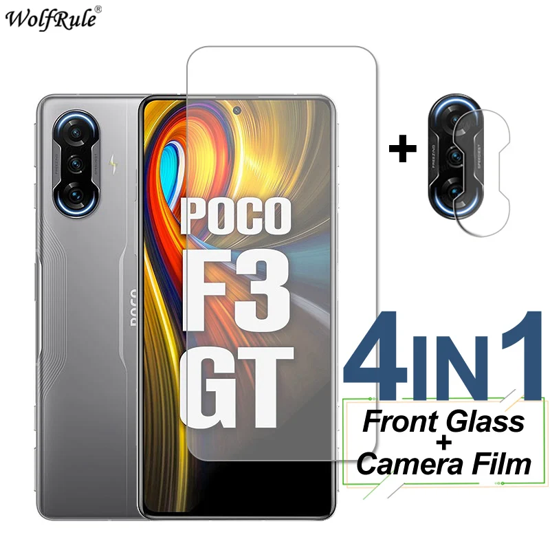

For Poco F3 GT Glass Xiaomi Redmi K40 Gaming Screen Protector Tempered Glass Protective Phone Camera Film For Xiaomi Poco F3 GT