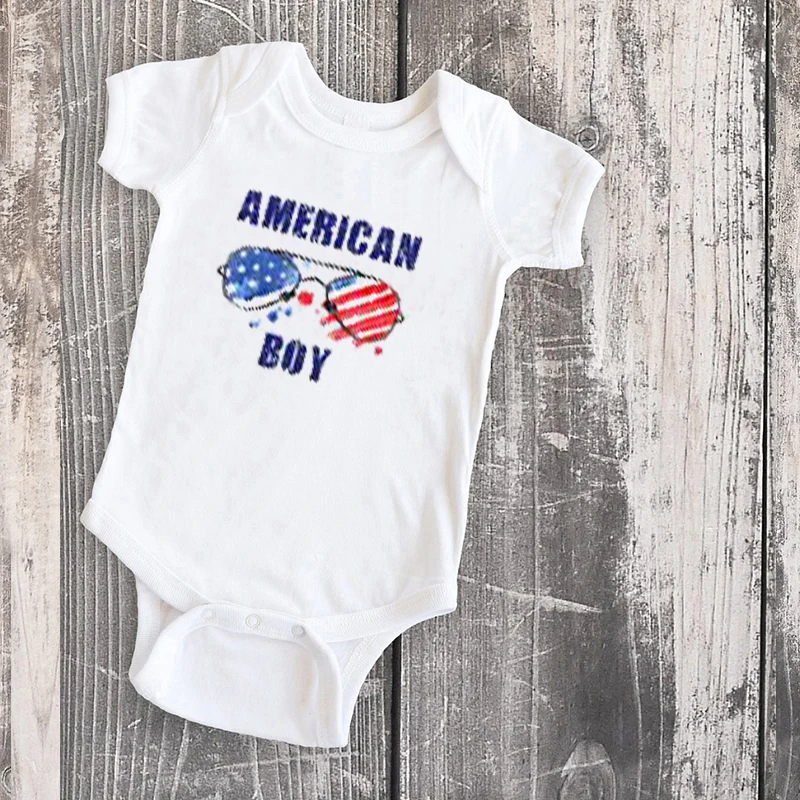 

American Family Dad Baby Tshirt 4th of July Matching Shirts America Baby Boho Family Clothing XXL Summer Kids Tops