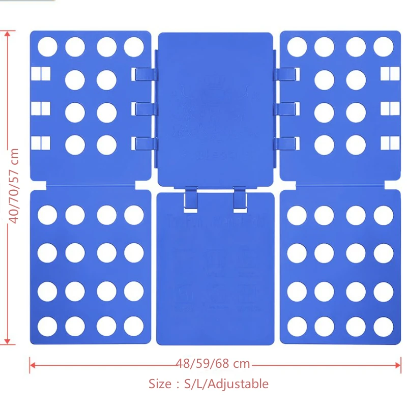 Регулируемая Волшебная папка для одежды обновленная футболка быстро