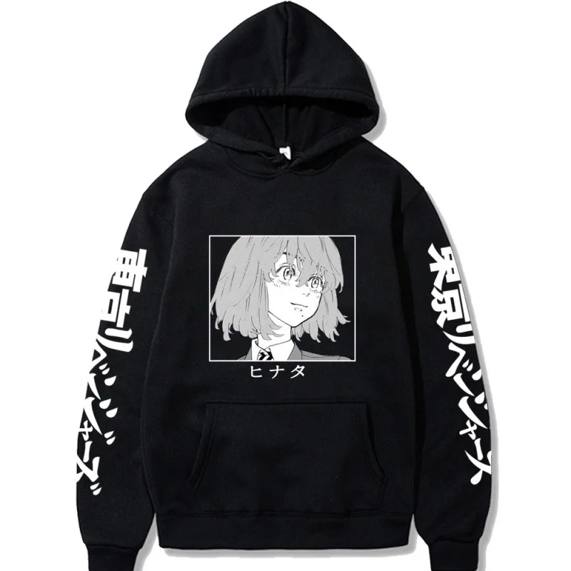 

Tokyo Revengers Anime Hoodie Casual Oversized Hoodies Streetwear Sweatshirts Man Cosplay Hip Hop Pullover Hooded Anime Clothes