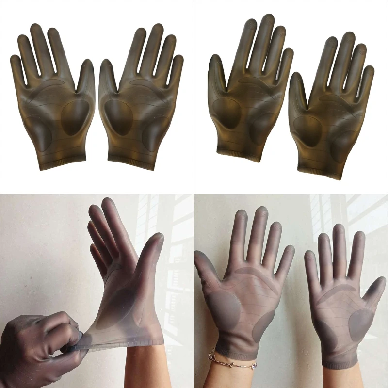 

Reusable Safe Silicone Gloves for Epoxy Resin Casting Jewelry Making Mitten 83XF