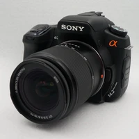 used sony alpha dslra350k 14 2mp digital slr camera with super steadyshot image stabilization dt 18 70mm f3 5 5 6 zoom lens