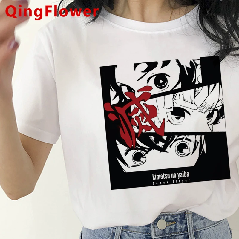 

Demon Slayer Kimetsu No Yaiba clothes top tees women harajuku kawaii harajuku tumblr kawaii top tees t shirt harajuku plus size