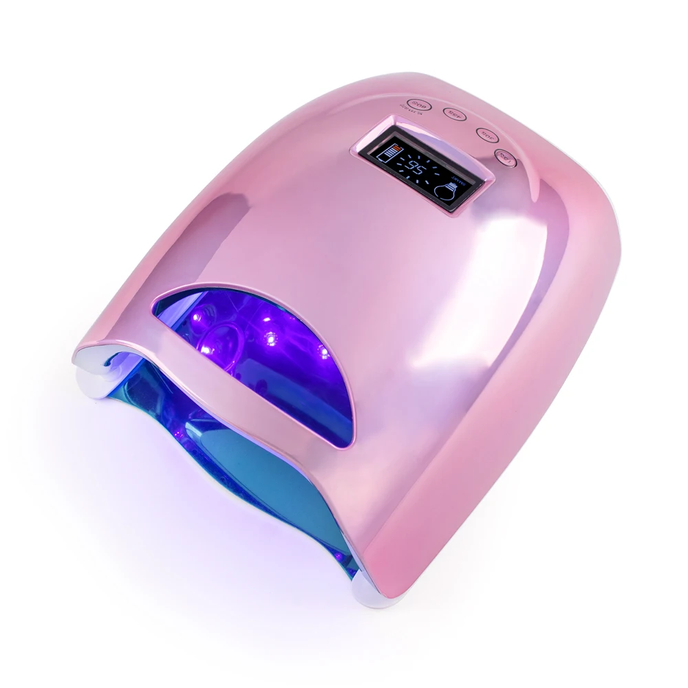 Professional Cordless Wireless 48W LED UV Light Nail Lamp Manicure Pedicure Fast Cure Rechargeable Battery With Salon