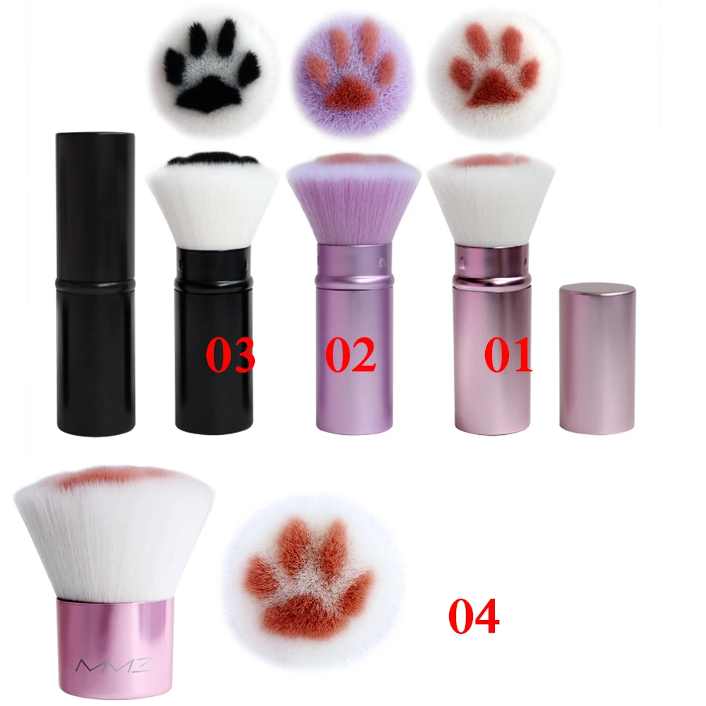 3 типа мужских волоконных когтей в форме кошачьих Телескопические щетки для