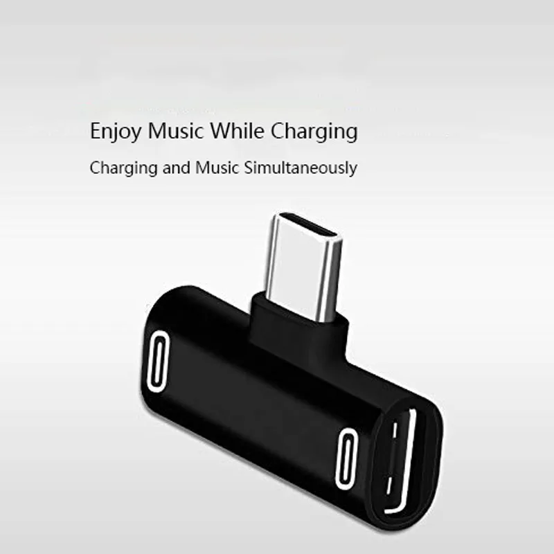 Роскошный телефонный чехол 2 в 1 с двумя разъемами для зарядки Aux Huawei P20 P30 P40 Pro Mate 20