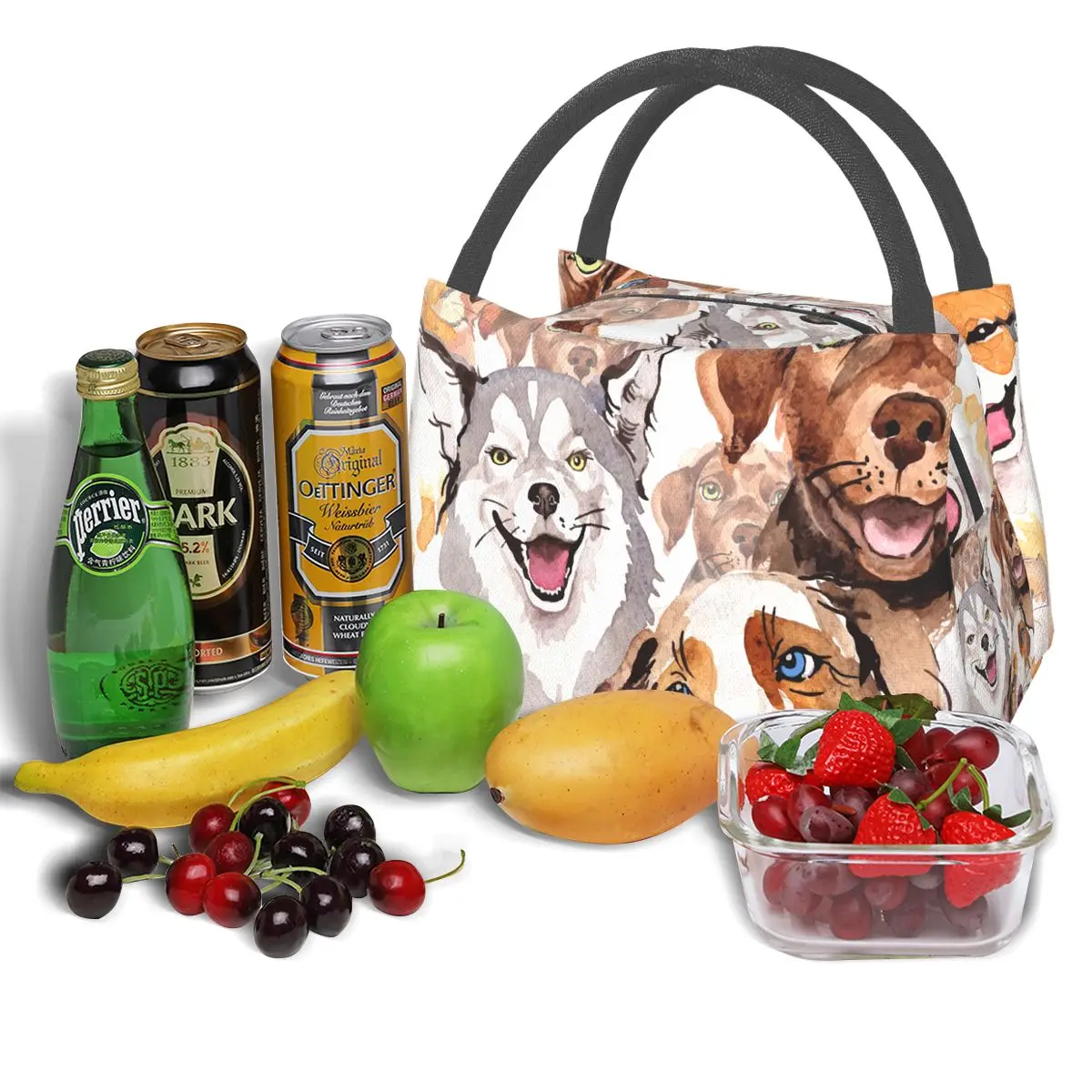 

Picnic Portable New Thermal Insulated Lunch Box Tote Cooler Handbag Bento Pouch Dinner Carrier Cool School Food Storage Bags