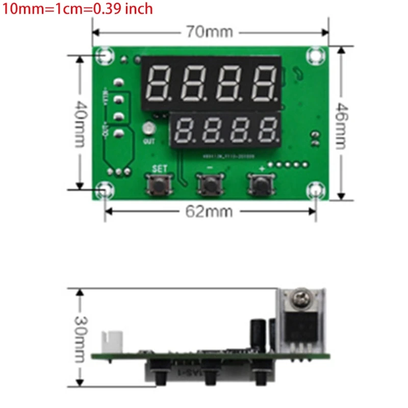 

67JA Low Temperature control XH-W1510 Special Thermostat for Semiconductor Refrigeration Film