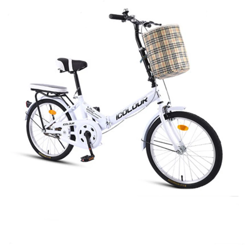 

New 20-Inch Male and Female Student Adult Road Bicycle Outdoor Portable Bicycle Ferry Foldable Bicycle