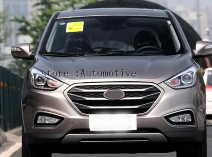 Оригинальная Хромированная передняя решетка из АБС пластика вокруг отделки