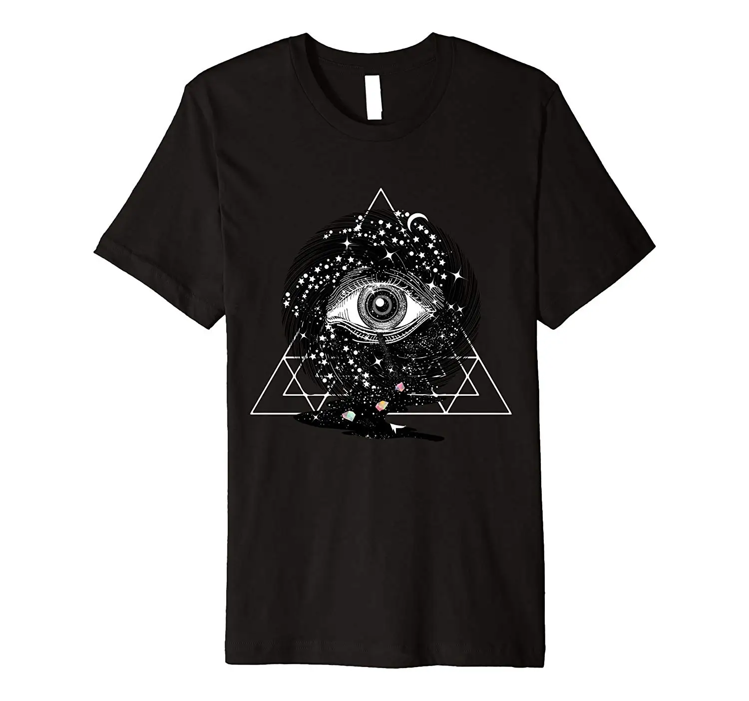 Геометрическая Sacra Astratta Spirituale Sciamano Spazio хип хоп делла новита T Camicette Uomini Di Marca
