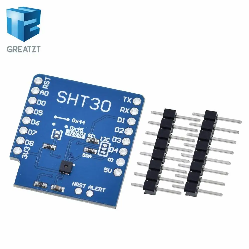 SHT30 Shield for D1 mini I2C digital temperature and humidity sensor module | Электронные компоненты и
