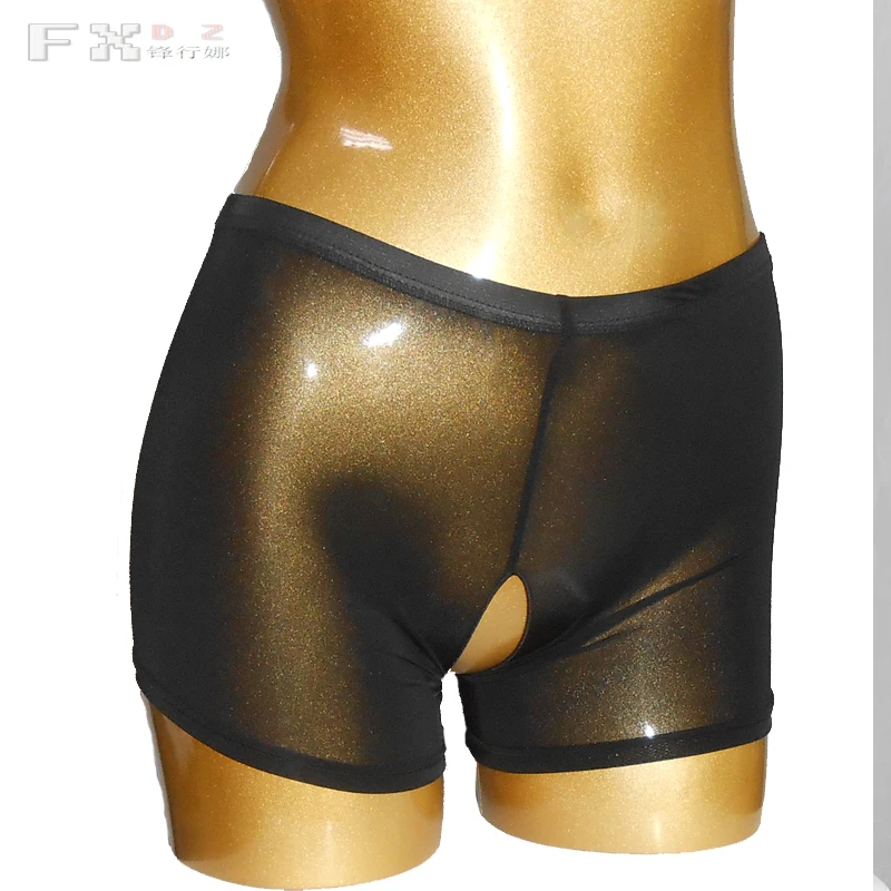 Сексуальное прозрачное нижнее белье с открытой промежностью Прозрачное