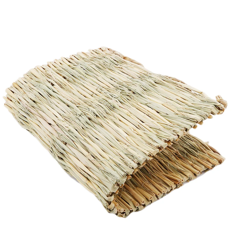 Pet Grass Mat Hamster Small Animal Bed Tissue Safe For Rabbit Hedgehog Supplies Tools | Дом и сад