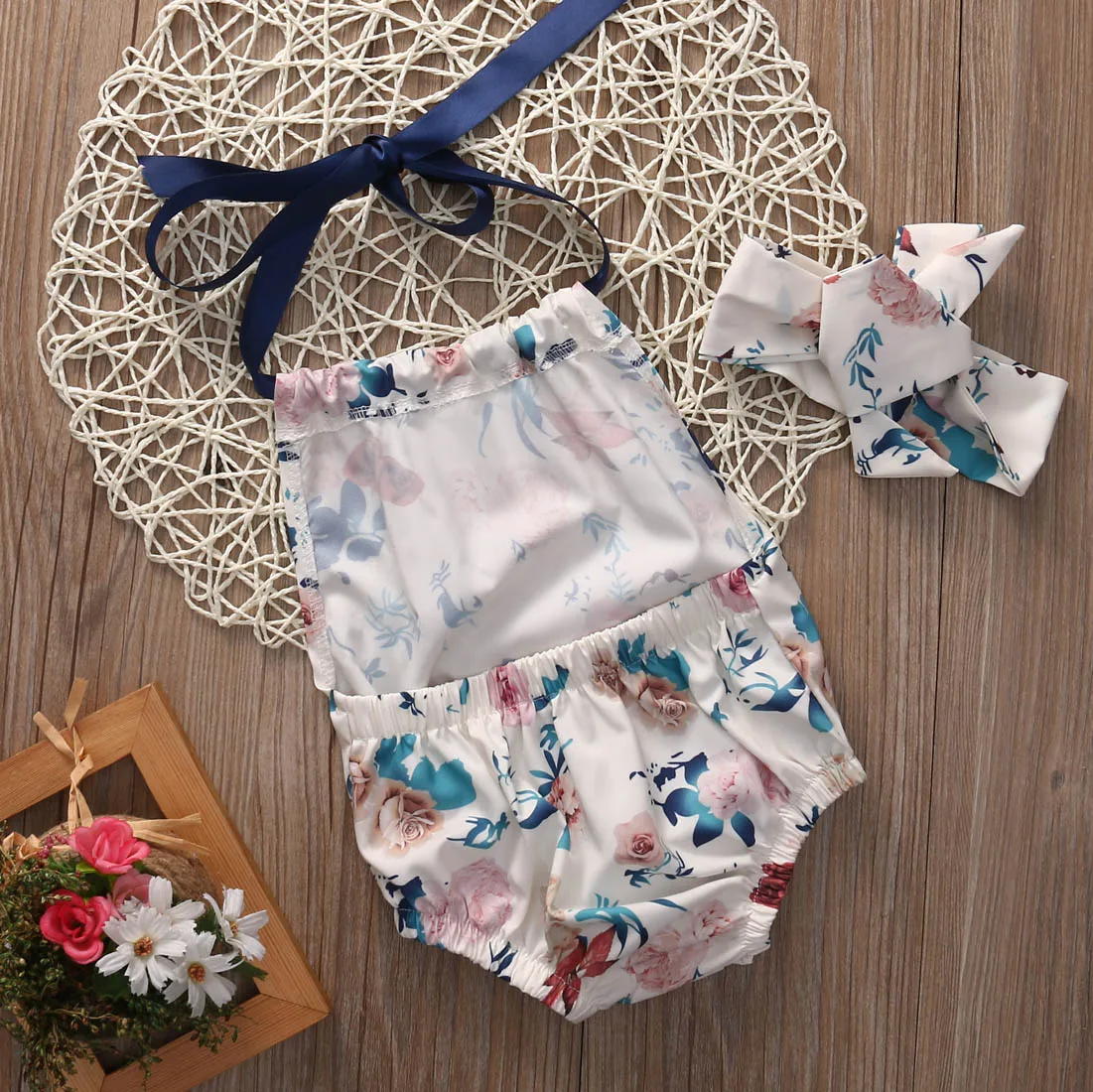 

Goocheer Newborn Infant Baby Girls Boys Romper Jumpsuit Babysuit Clothes Outfits Sunsuit Cotton