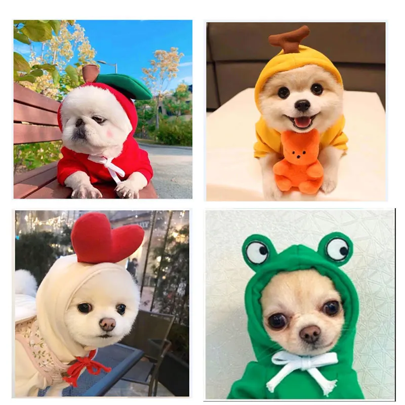 

Dogs Cats Autumn and Winter Sweaters Fleece Clothing Supplies Pet Teddy Dress Up