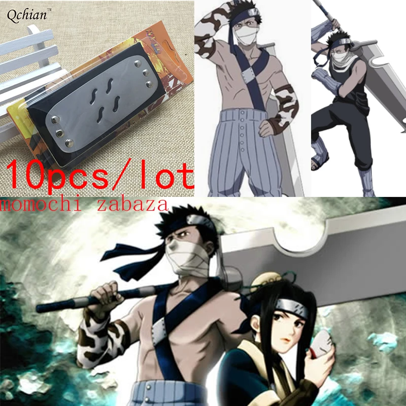 40 шт. 10 шт. 20 шт. аниме повязка Naruto Leaf деревенская Учиха Какаши Сасори Гаара нинцзя алинии косплей подарок костюм аксессуары